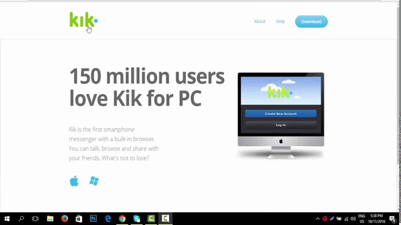 Download kik for laptop